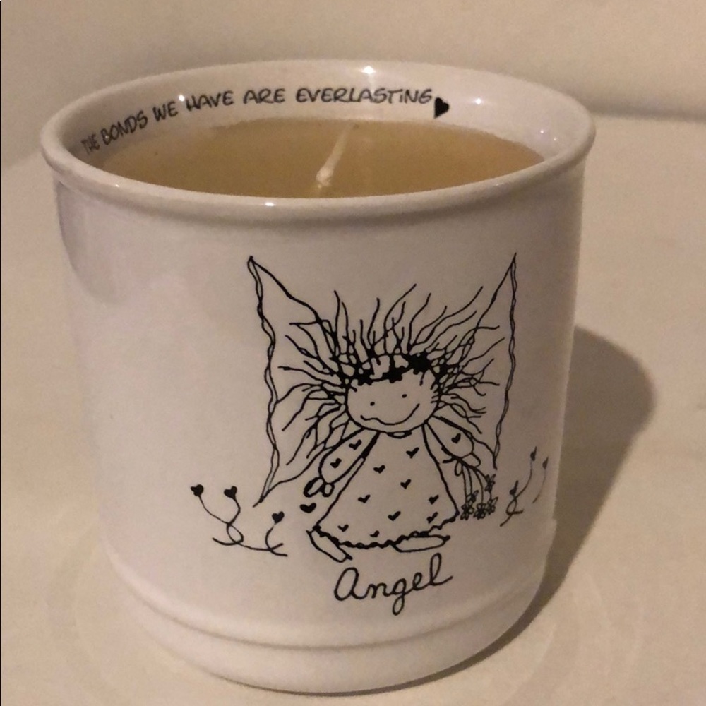 Angel candle “the Bonds  we have are everlasting”